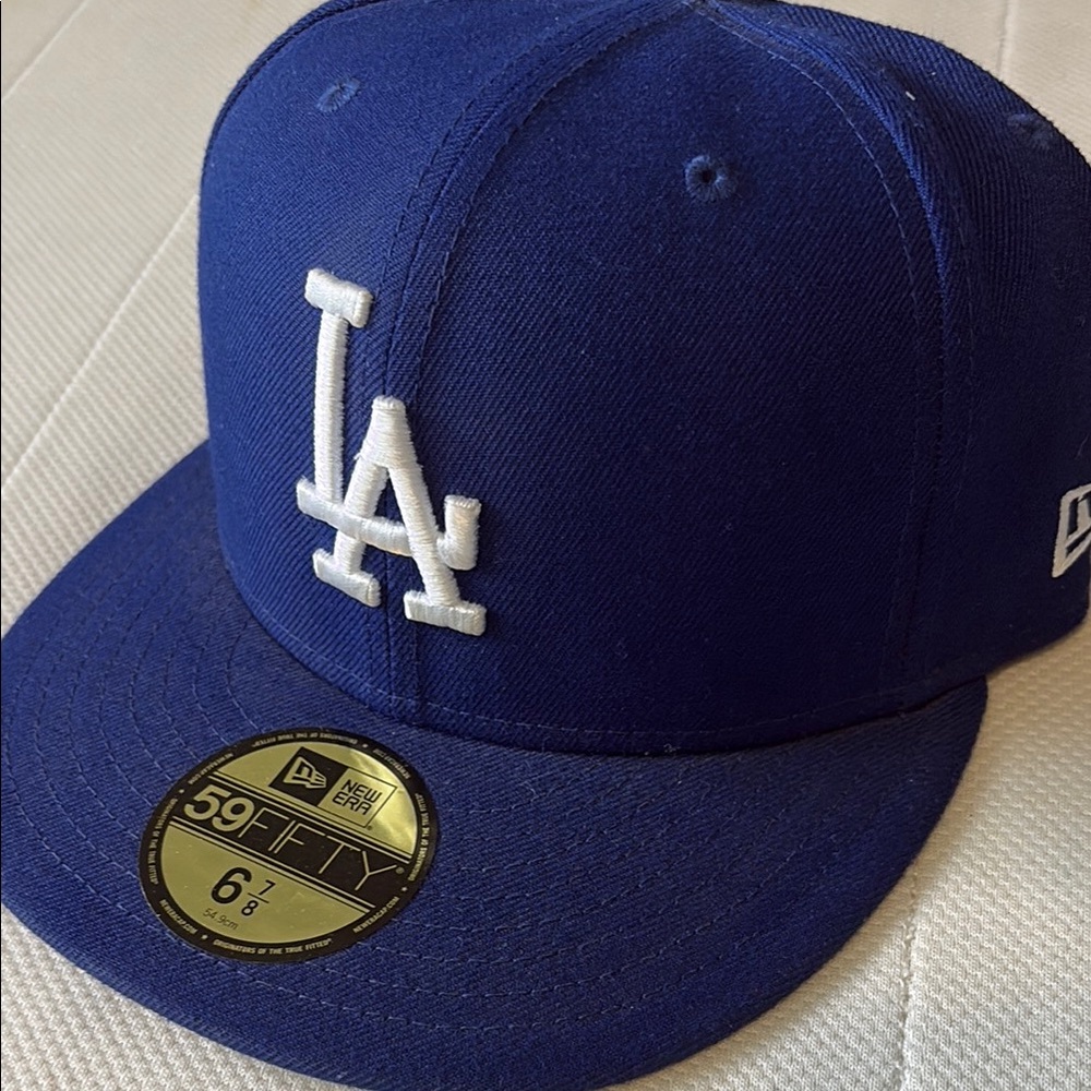 New Era Blue LA Fitted Hat